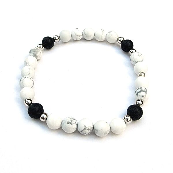 Silver Linings Scarf & Serenity Bracelet Gift Box - Stylish & Calming
