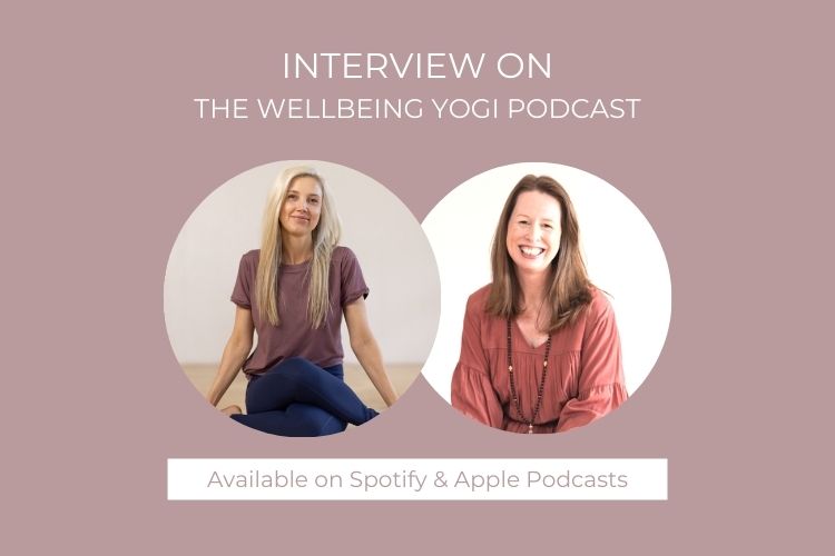 Interview on The Wellbeing Yogi Podcast with Kelly de Gersigny
