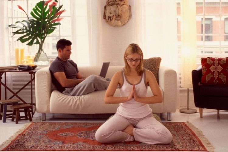 Creating a home yoga and meditation practice that sticks