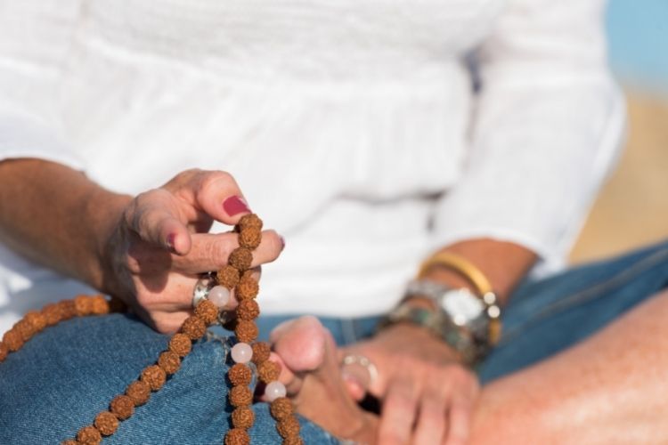 Meditating with your mala