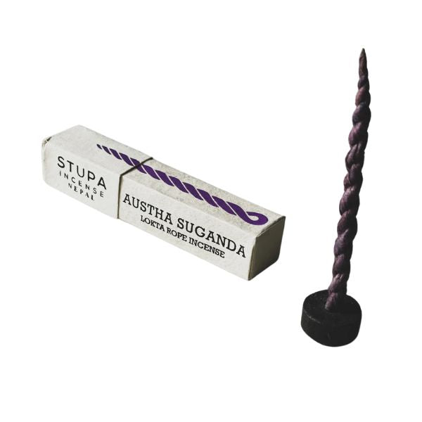 Austha Suganda Rope Incense – Handcrafted Himalayan Herbal Scent