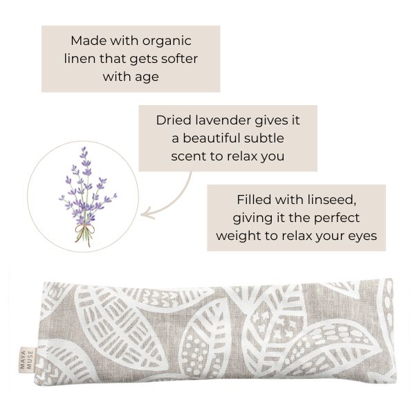 Handmade lavender filled eye pillow - perfect for relxing, meditation and yoga