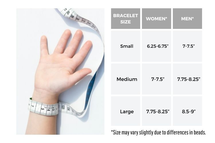 Bracelets Size Chart