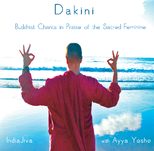 Front cover of Dakini IndiaJiva Chanting and meditation CD